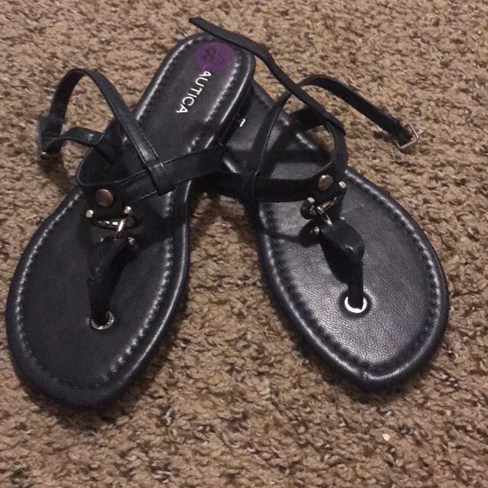 Náutica navy blue sandals